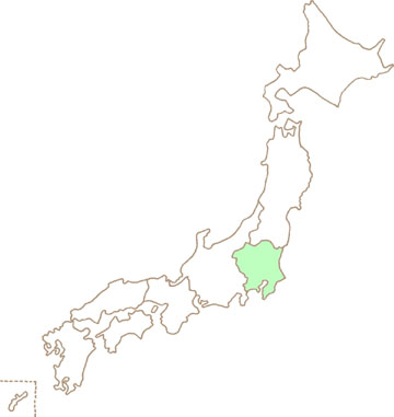 関東の地図