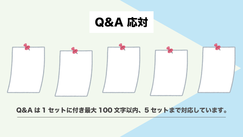 「Ｑ＆Ａ対応」とは？