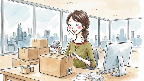 配送確認や返品交換の対応が重なる